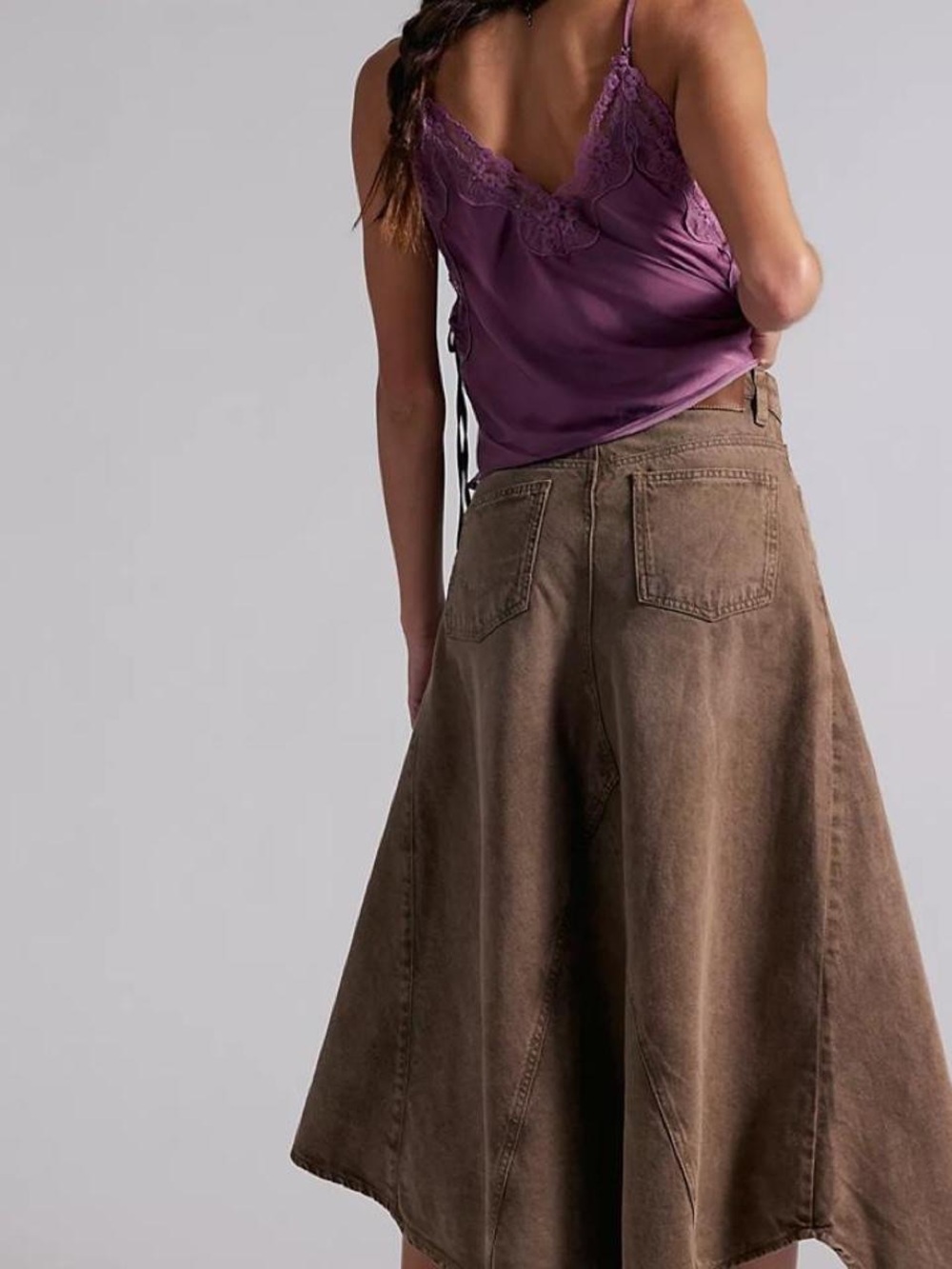 NWT Free People Aquarius Maxi Skirt - Picture 2 of 6